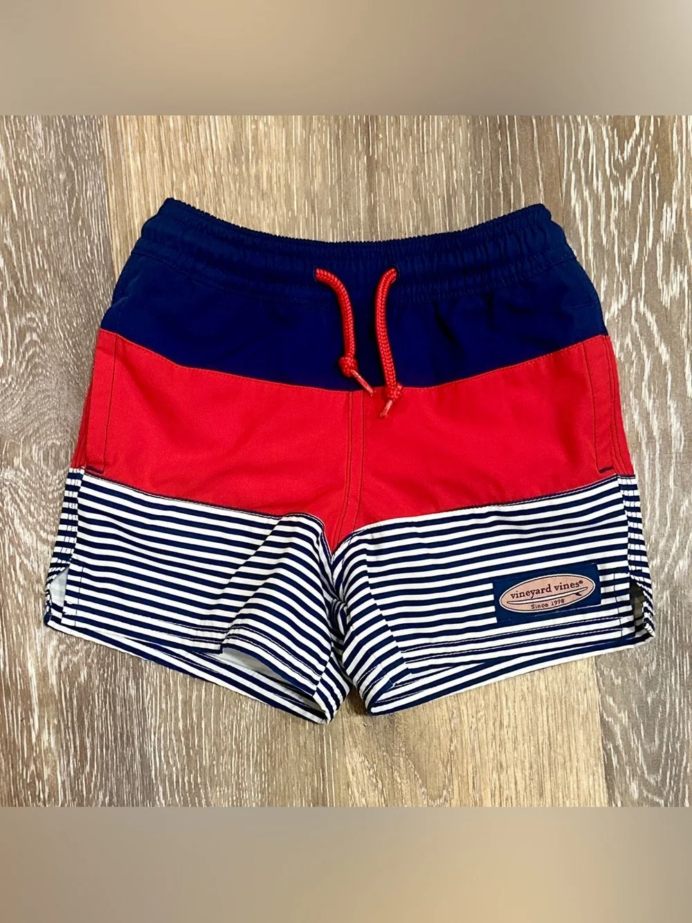 Toddler Boys Vineyard Vines Color block Island Swim Trunks